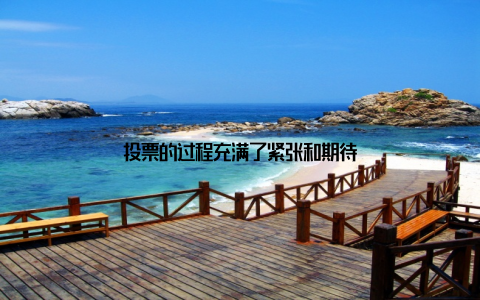 投票的过程充满了紧张和期待