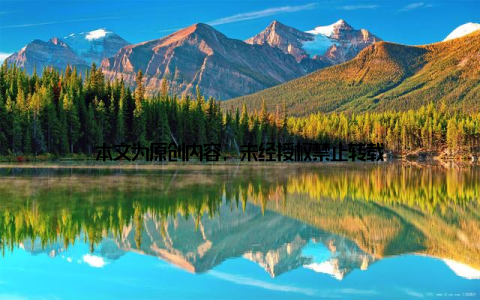 本文为原创内容, 未经授权禁止转载