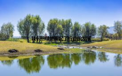 我们热情地聊起了行业的发展